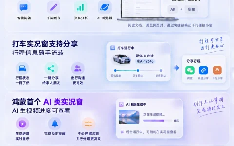 千问上架鸿蒙电脑，搭载Qwen大模型！手机实况窗、服务卡片同步升级