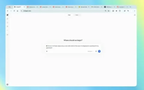 OpenAI升级Chrome浏览器扩展 可跨标签页读上下文并代为操作