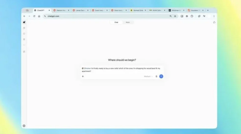 OpenAI升级Chrome浏览器扩展 可跨标签页读上下文并代为操作