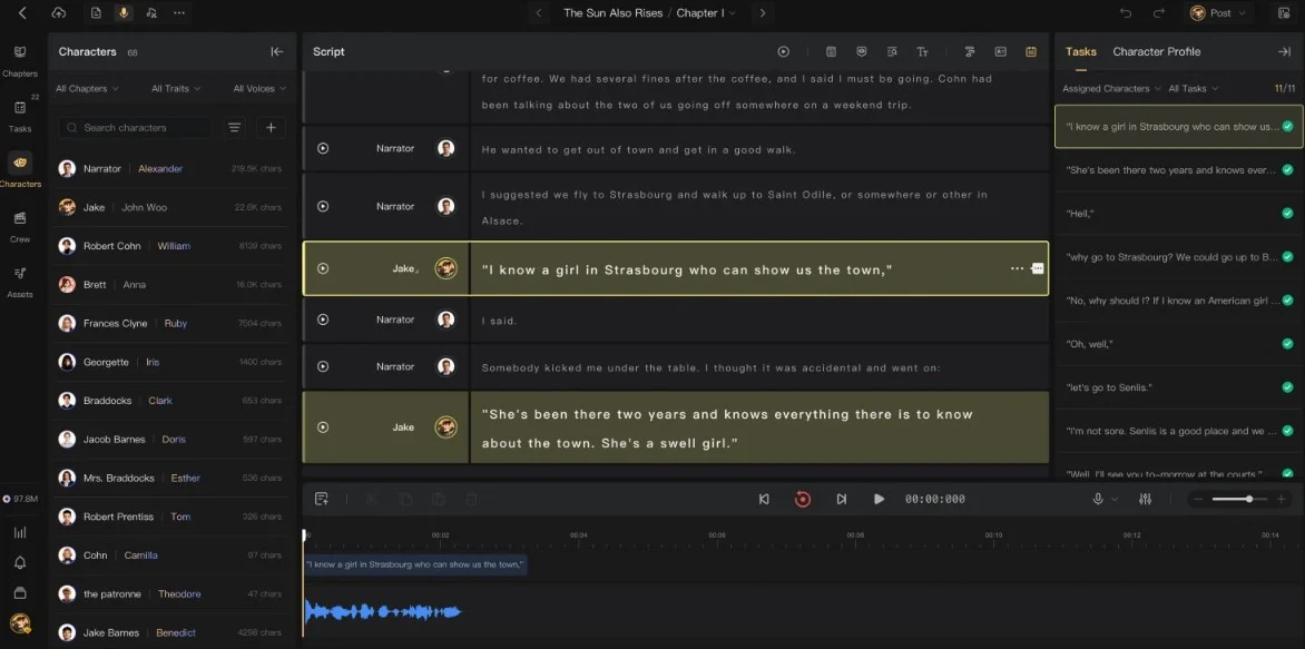 万象有声推出海外版Audimind 做英文有声书制作工具