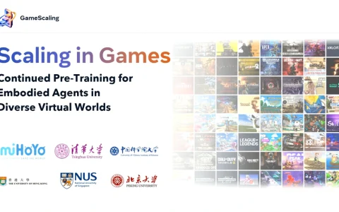米哈游联合多所高校开源 GameScaling 游戏模型，覆盖 0.8B 至 27B 规模