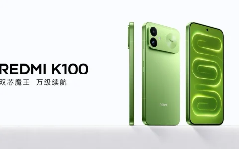 双芯魔王，万级续航，REDMI K100正式发布