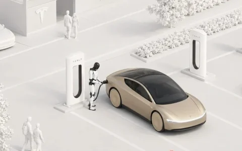 特斯拉拟让 Optimus 为 Robotaxi 插拔充电枪，无线充电仍是终点